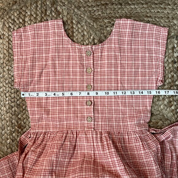 Little Cottonwood Golden Hour Lily Sleeveless Dress in Pink Plaid - Picture 2 of 9